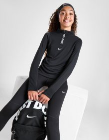 Nike Girls' Fitness Long Sleeve 1/2 Zip Top Junior