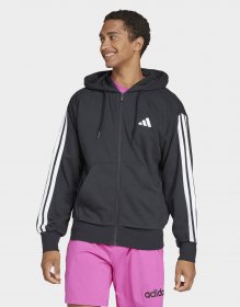 adidas Essentials 3-Streifen French Terry Kapuzenjacke