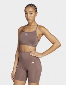 adidas Aeroreact Training 3-Streifen Sport-BH