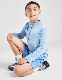 Nike Pacer 1/4 Zip Top/Shorts Set Children