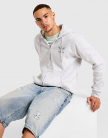 adidas Originals Trefoil Puffy Logo Full Zip Hoodie