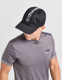 EA7 Emporio Armani Train Logo Tape Cap