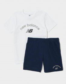 New Balance Arch Logo T-Shirt/Shorts Set Children