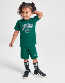 adidas Originals Varsity T-Shirt/Shorts Set Infant