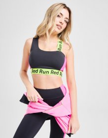 Red Run Activewear Twin Flame Asymmetric Sports Bra