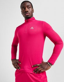 MONTIREX Peak Grid 1/4 Zip Top
