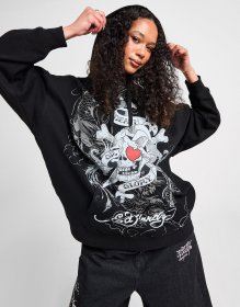 Ed Hardy Dagger Boyfriend Hoodie