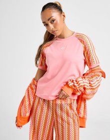 adidas Originals 3-Stripes Crochet Cali T-Shirt