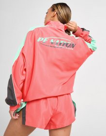 PE Nation Spray Woven Colour Block Jacke