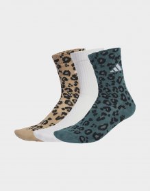 adidas Leopardenprint-Socken 3er-Pack