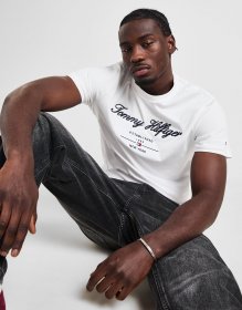 Tommy Hilfiger Embroidered Script T-Shirt