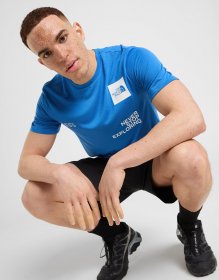 The North Face men's Mountain Foundation Coordinates T-Shir