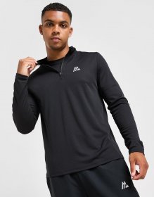 MONTIREX Peak Grid 1/4 Zip Top