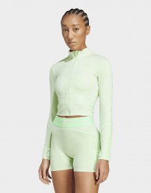adidas Hyperglam Rib Zip Thru Cover Up