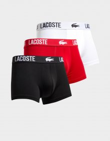 Lacoste 3-Pack Croc Trunks