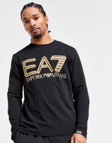 EA7 Emporio Armani Large Logo Langarm T-Shirt