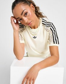 adidas Originals 3-Stripes Crochet Cali T-Shirt