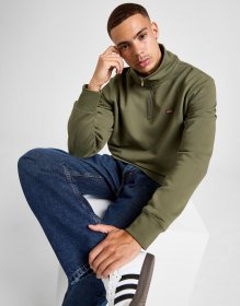 LEVI'S Fleece Sweatshirt mit Halbreißverschluss