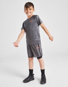 Under Armour Tech Embossed T-Shirt/Shorts Set Kleinkinder