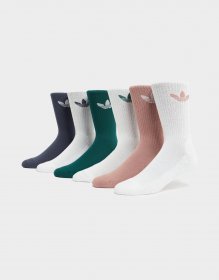 adidas Originals 6-Pack Trefoil Cushion Crew Socks