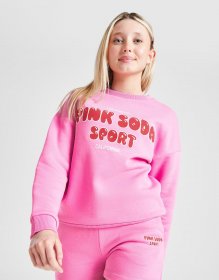 Pink Soda Sport Girls' Ripple Crew Sweatshirt Junior