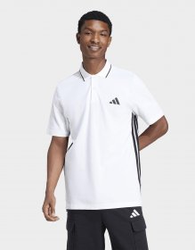 adidas Essentials 3-Streifen Piqué Poloshirt