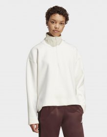 adidas Soft Lux Quarter-Zip Sweatshirt