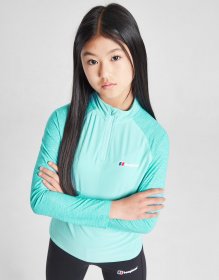 Berghaus Girls' Stride 1/4 Zip Top Junior