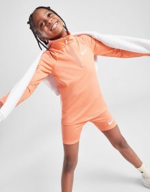 Nike Girls' Pacer 1/4 Zip Top/Shorts Set Children