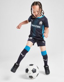 PUMA Olympique Marseille 2025/26 Auswärts Traikotsatz Kleinkinder