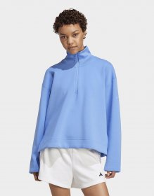 adidas Soft Lux Quarter-Zip Sweatshirt