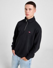 LEVI'S Fleece Sweatshirt mit Halbreißverschluss