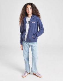 New Balance Girls' Arch Logo Full Zip Hoodie Kinder