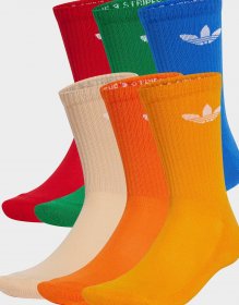 adidas Originals 6er-Pack Trefoil Cushion Crew Socken