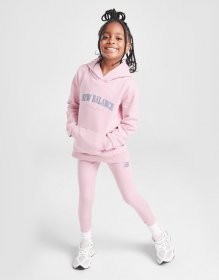 New Balance Girls' Arch Logo Hoodie/Leggings Set Children
