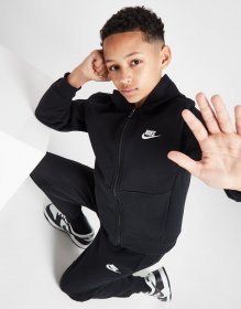 Nike Club Fleece Full Zip Trainingsanzug Kinder
