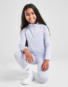 Nike Girl's Pacer 1/4 Zip Top/Leggings Set Kleinkinder