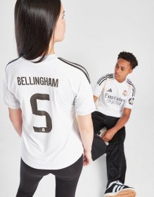 adidas Real Madrid 2025/26 Bellingham #5 Home Shirt Jnr
