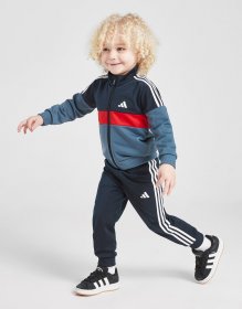 adidas Tiberio Full Zip Colour Block Tracksuit Infant