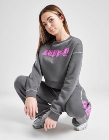 Supply & Demand Girls' Hattan Crew Sweatshirt Junior