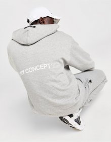 NY CONCEPT Zone Fleece Full Zip Hoodie