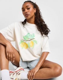 LEVI'S Lemon Graphic Boyfriend T-Shirt
