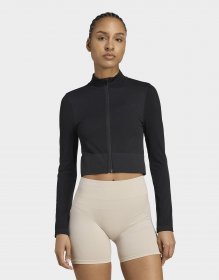 adidas Workout Essentials Strickjacke mit durchgehendem Reißverschluss
