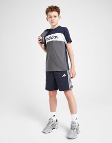 adidas Colour Block T-Shirt Junior