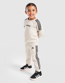 adidas Colour Block Linear Crew Trainingsanzug Babys