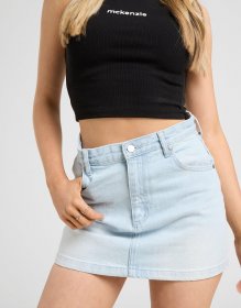 McKenzie Libra Denim Skirt