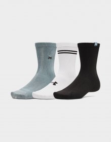Under Armour High Socks UA Sportswear Cotton Nv Crew