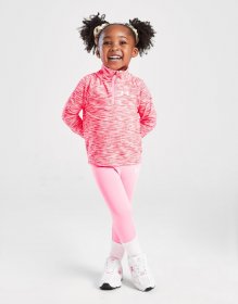 Under Armour Girls' Twist 1/4 Zip Trainingsoberteil/Leggings Set Babys