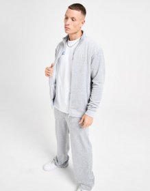 Dirty London Reed Velour Full Zip Trainingsoberteil