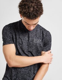EA7 Emporio Armani Tech All Over Print T-Shirt